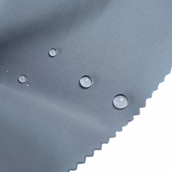 Polyester/nylon/Spandex tissés recyclés impression extérieure élastique imprimé numérique vêtement jacquard textile pour manteau vers le bas veste