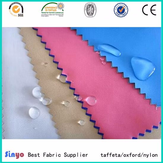 Tissu textile Oxford 420d avec revêtement en polyuréthane pour robe/sacs
